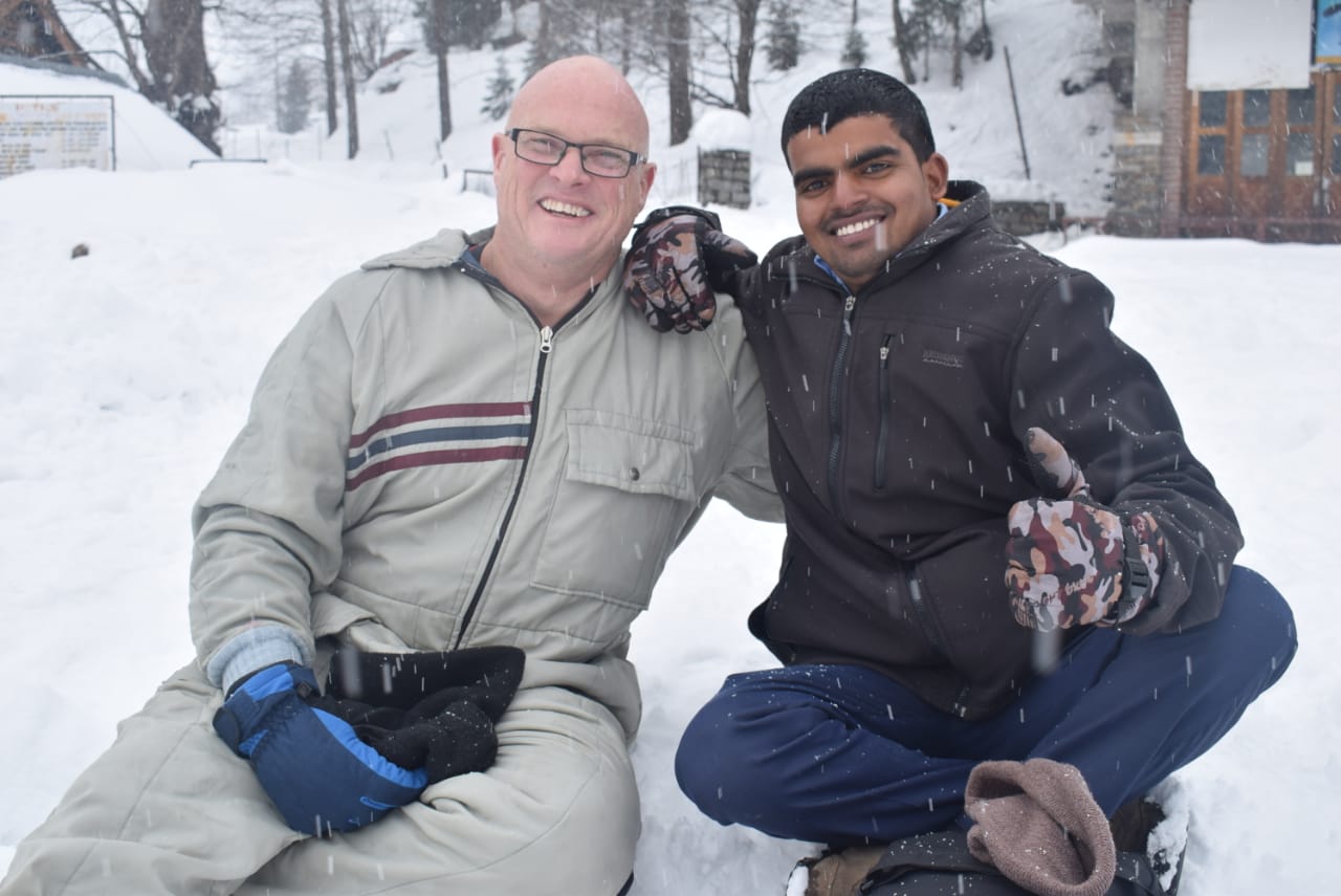 Mr. Mark John Ward From Australia Visited Golden Triangle and Manali Tour