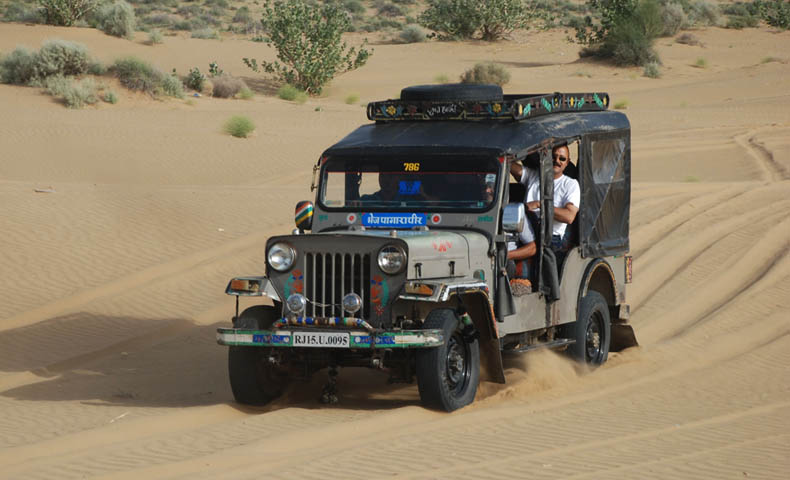 Sand Dune Jeep Safari Tour In Rajasthan