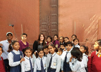 Ms. Aviva Visited Same Day Agra and Local Sightseeing