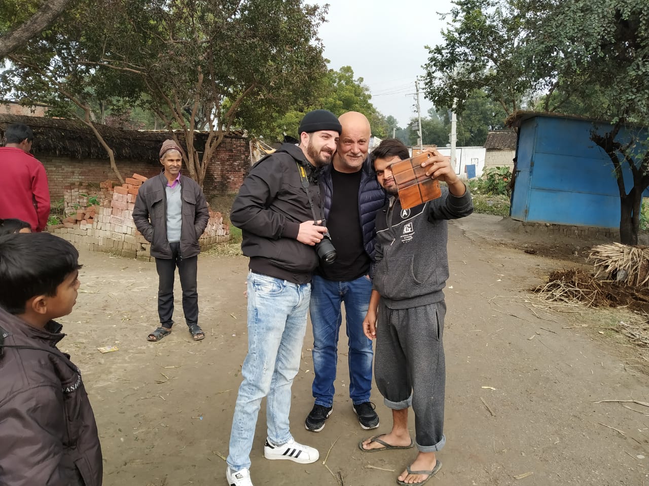 Mr. Mark From Italy Visited North India With Us