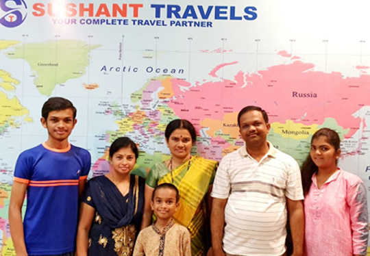 Golden Triangle Tour with Mr. Amol Shinde and his family