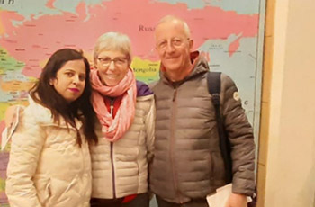 Mr. Jim Dixon and his family visited Delhi sighteeing tour with Sushant Travels
