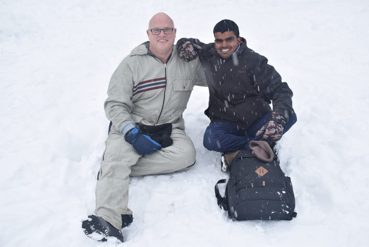 Mr. Mark John Ward From Australia Visited Golden Triangle and Manali Tour