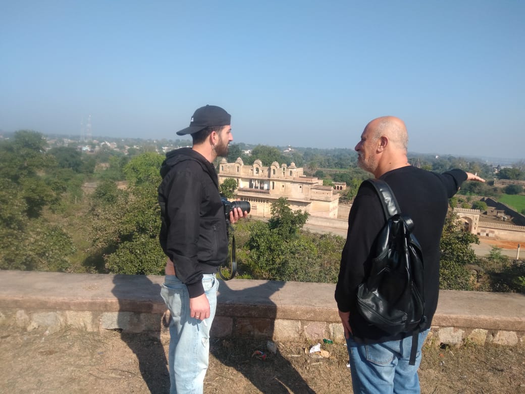 Mr. Mark From Italy Visited North India With Us
