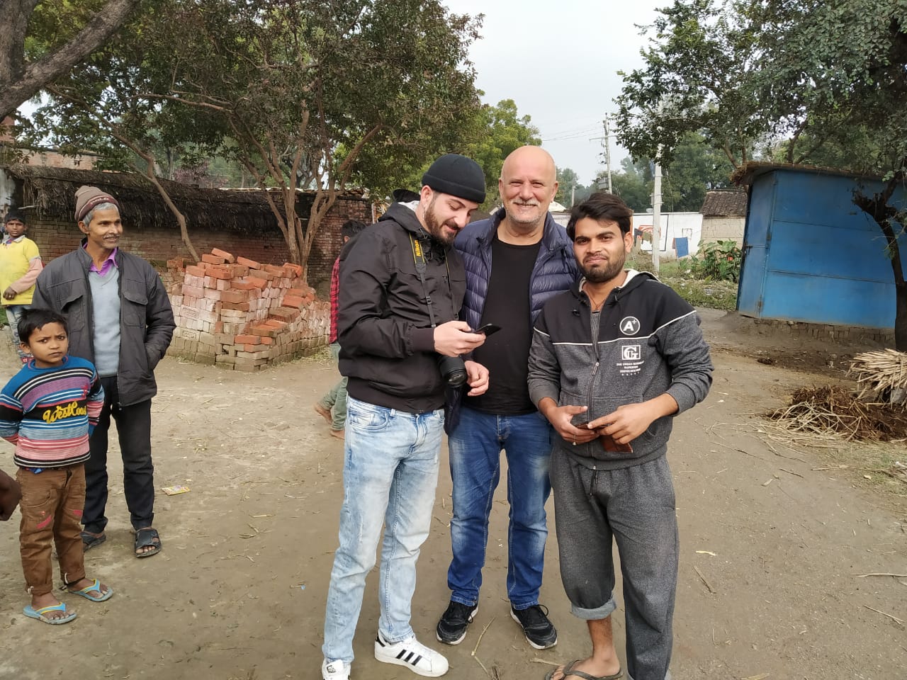 Mr. Mark From Italy Visited North India With Us