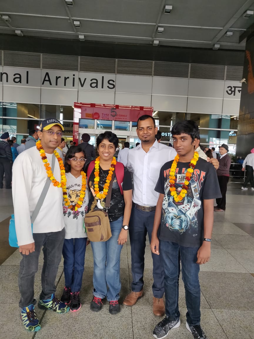 Mrs. Sherena S Siva From Malaysia visited North India tour with her family.