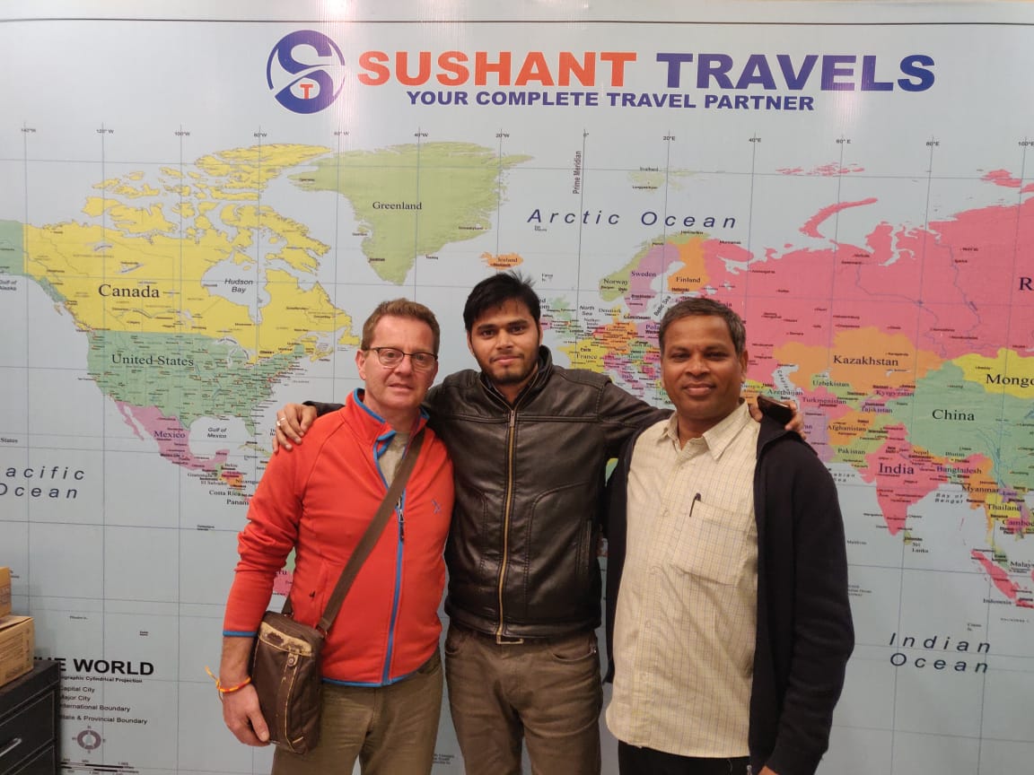 Mr. Aadi Kala Sami From Turkey Visited Rajasthan With Sushant Travels